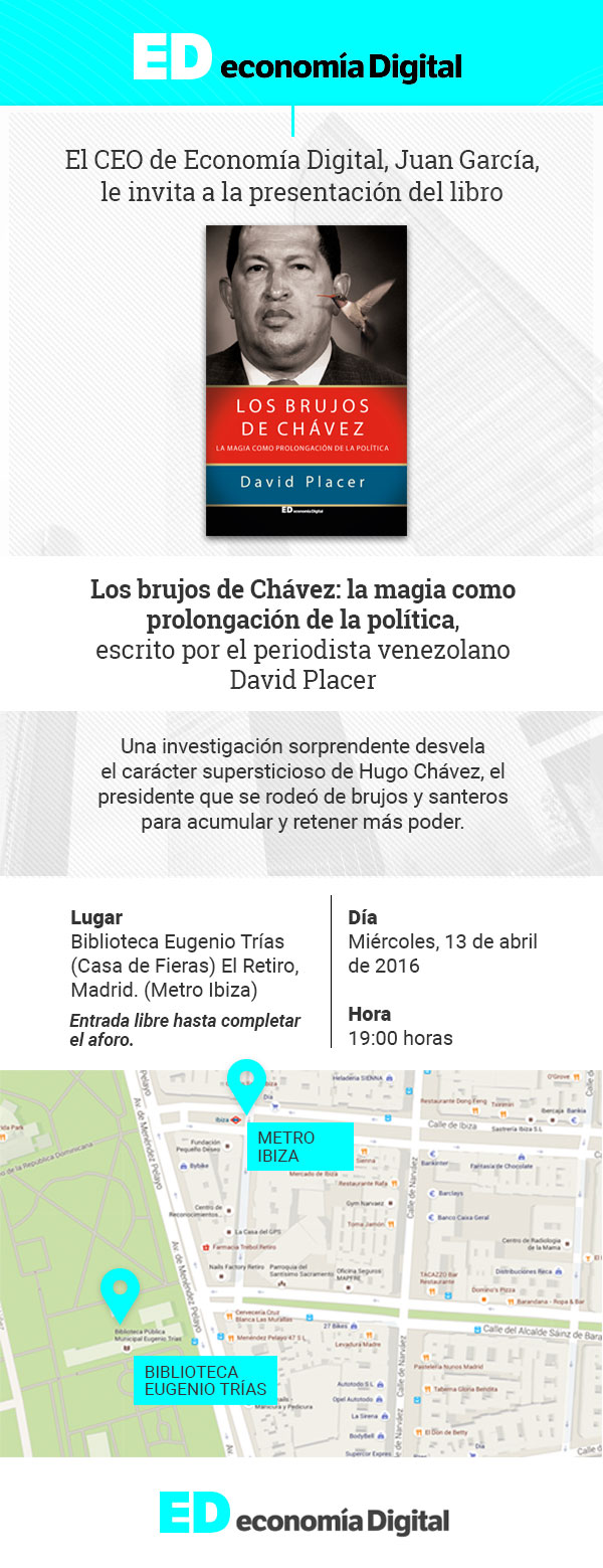 Invitación Los brujos de Chávez