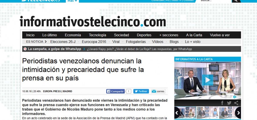 informativos-telecinco-reseña-a-venezuelan-press