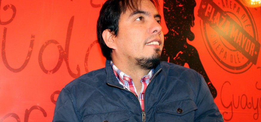 Edgar Rodríguez creador de Arepa Olé
