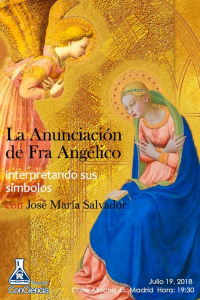 La anunciación de Fra Angélico