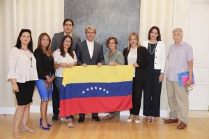 Ángel Garrido se reúne con venezolanos en Madrid