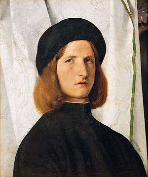 Autoretrato de Lorenzo Lotto