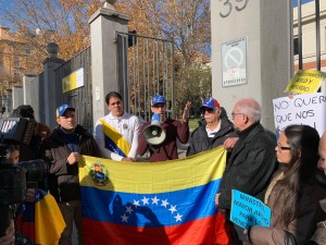 venezolanos se manifiestan en Madrid3