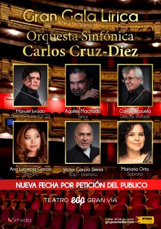 Gala Lirica Orquesta Carlos Cruz Diez