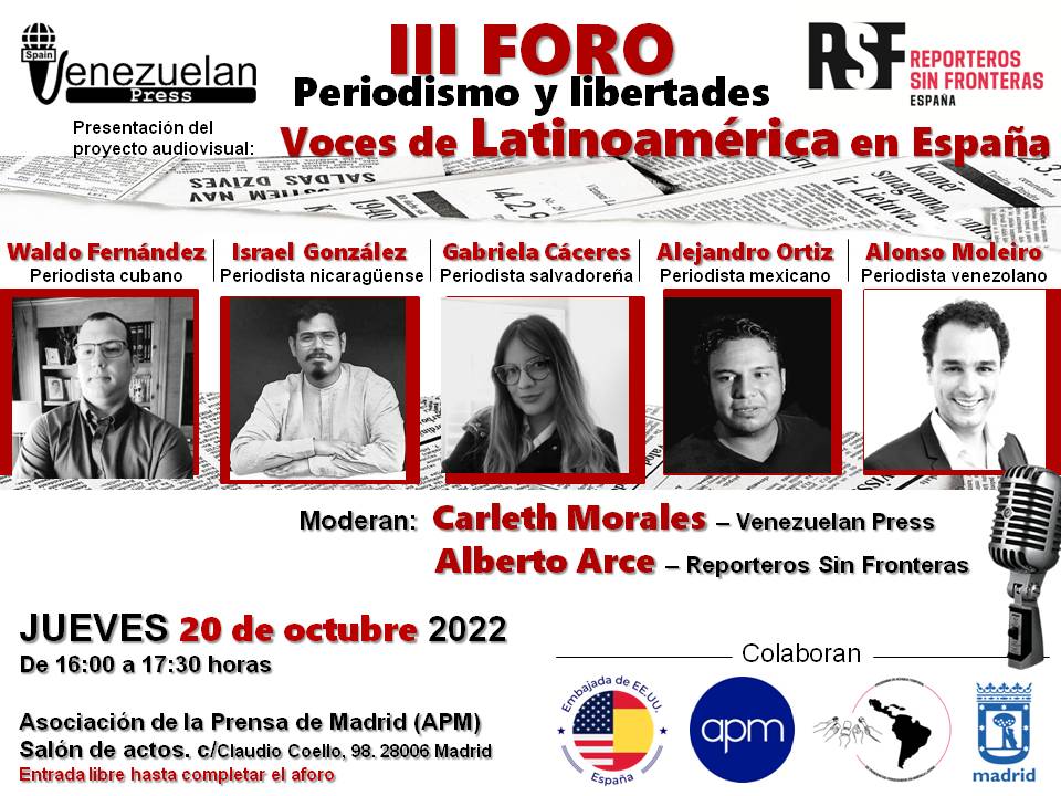 Presentacion voces de latinoamerica en España